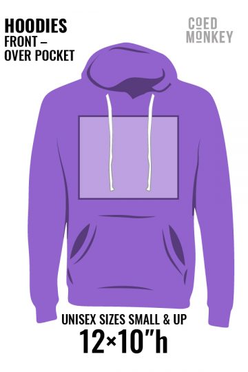 Hoodie Front Placement