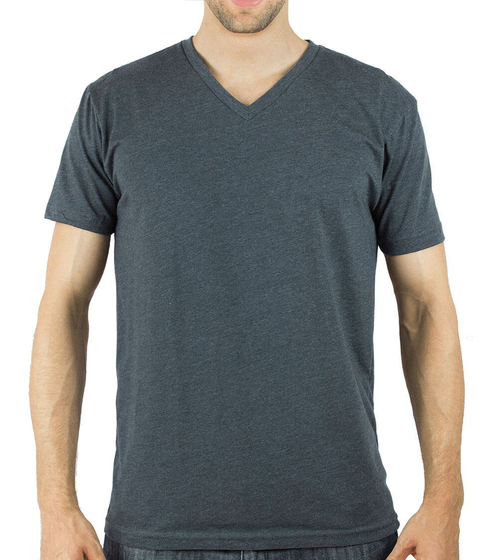 Next Level Unisex Cotton/Poly Blend V-Neck T-Shirt ~ Foxtrot Marketing ...